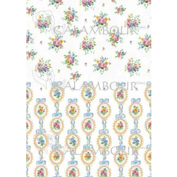 DGR 261 CALAMBOUR DECOUPAGE PAPER 48/33 CM - DGR 261 - Image 1