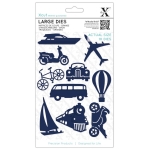 DOCRAFTS CUTTING DIES - PLANES, TRAINS XCU 503346