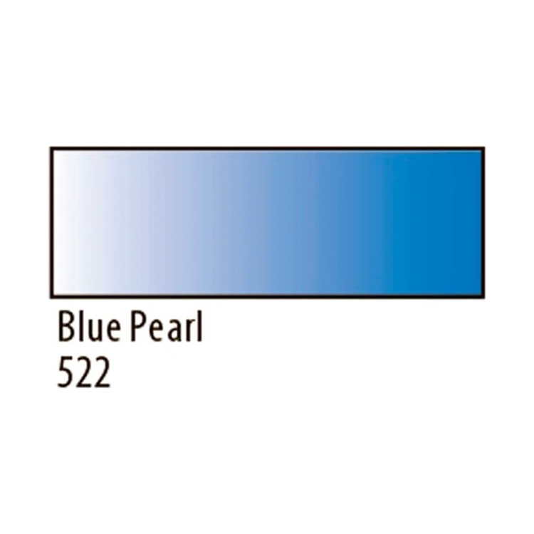 contour text pearl 522 DECOLA CONTOUR FOR TEXTILES 18 ML. - PEARLY BLUE - Image 1