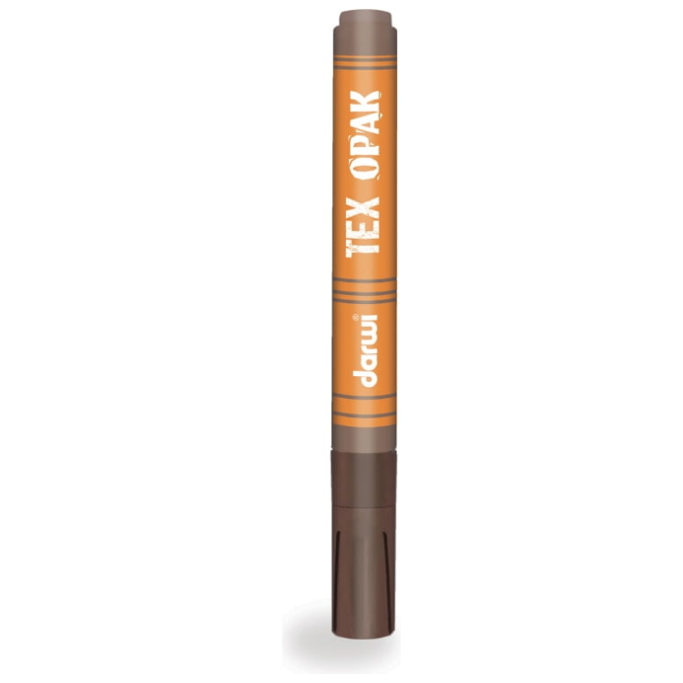 DARWI TEXTILE DARK BASE MARKER - DARK BROWN - Image 1