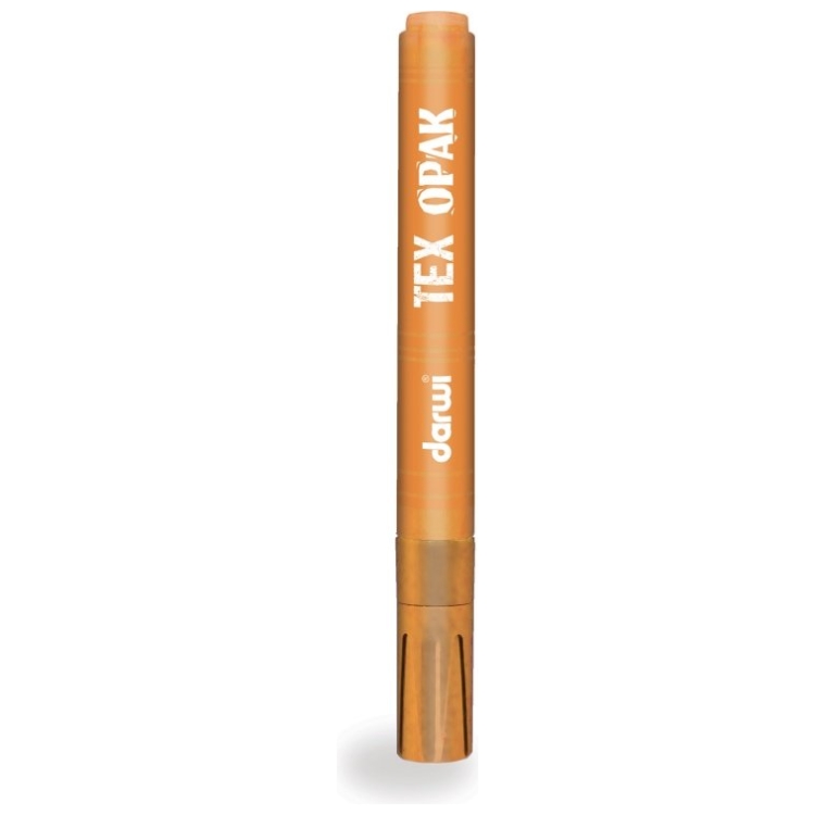 DARWI TEXTILE DARK BASE MARKER - ORANGE - Image 1