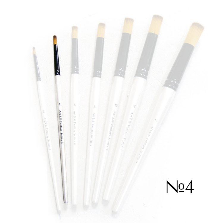 004004 FANTASY BRUSH SYNTHETICS SERIES 4 NUMBER 4 - Image 1