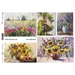 ITD COLLECTION DECOUPAGE RICE PAPER A4 - R1240