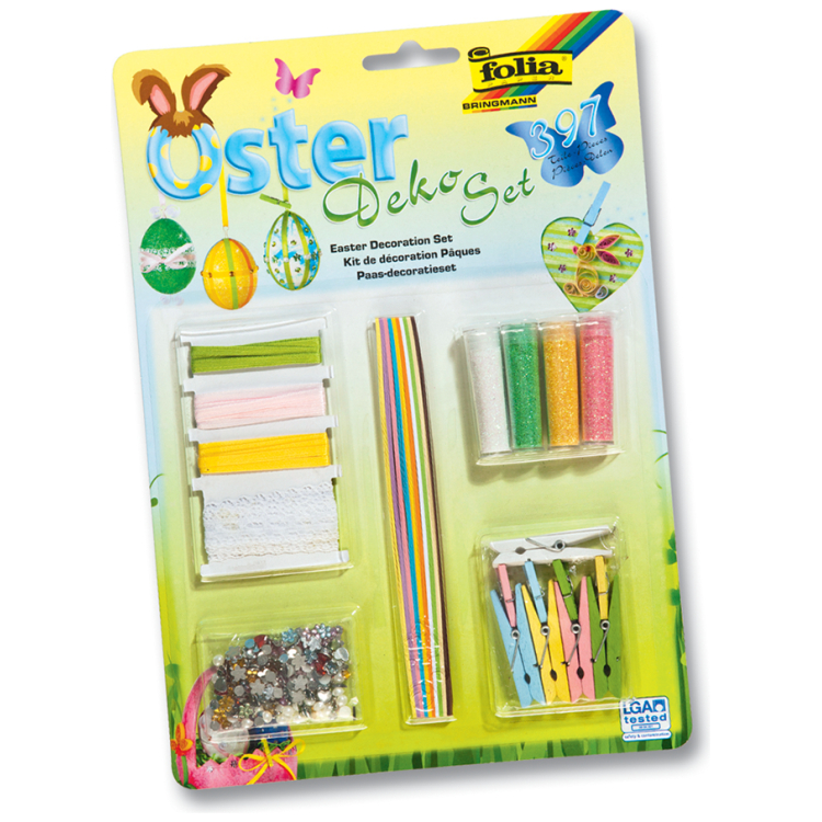 124210-86636 FOLIA EASTER DECORATING SET - Image 1