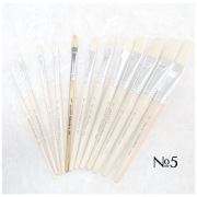 STANDART BRUSH BRISTLES WITH SHORT HANDLE No5