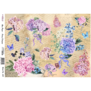 CADENCE DECOUPAGE RICE PAPER A3 - 633