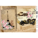 CADENCE DECOUPAGE RICE PAPER A3 - 636