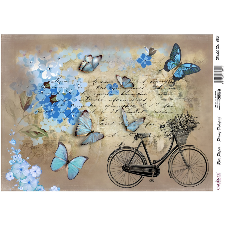 CADENCE DECOUPAGE RICE PAPER A3 - 638 - Image 1