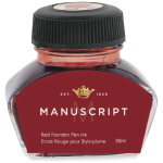 MANUSCRIPT CALLIGRAPHY INK RED 30ML MS0201RD