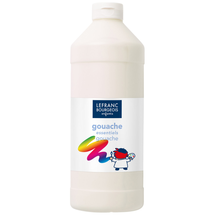 L&B TEMPERA PAINT 1 LITER - WHITE 188254 - Image 1