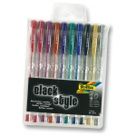 FOLIA METALLIC GEL PENS 10 COLORS