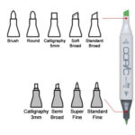 COPIC ACCESSORIES - ROUND MARKER TIP - Image 2