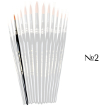 MILLENNIUM BRUSH SYNTHETICS ROUND No2