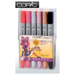 COPIC SET - 12 COLORS. MANGA SET