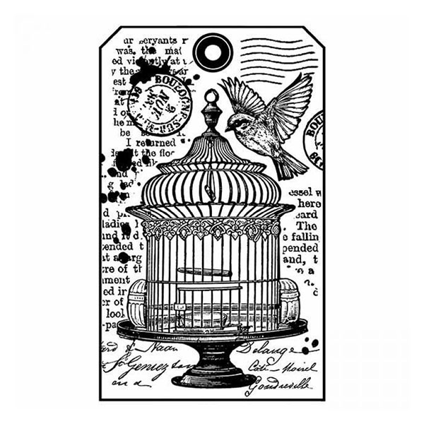 318146 STAMPERIA HIGH DEFINITION STAMPS - RUBBER STAMPS WTKCC146 - Image 1
