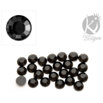 KI-SIGN HOT FIX CRYSTALS 4 MM 80 PCS - BLACK