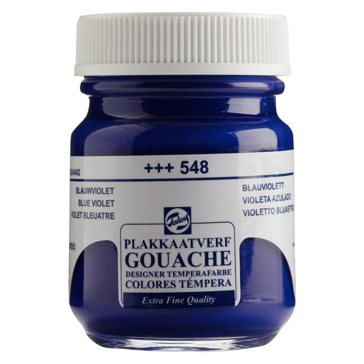 548 50 TALENS TEMPERA PAINT 50 ML. - BLUE VIOLET - Image 1