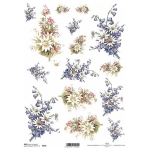 ITD COLLECTION DECOUPAGE RICE PAPER A4 - R0652