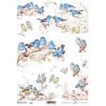 ITD COLLECTION DECOUPAGE RICE PAPER A4 - R0654
