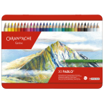 CARAN D'ACHE COLORED PENCILS PABLO SET 30 COLORS