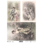 ITD COLLECTION DECOUPAGE RICE PAPER A4 - R0696