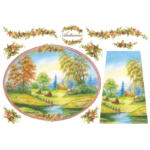 STAMPERIA DECOUPAGE RICE PAPER 48/33 - DFS068