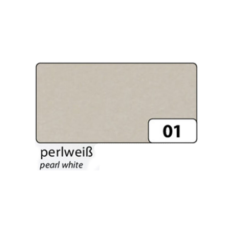 719010 FOLIA PEARL CARDBOARD FORMAT 50/70 250 G - PEARL WHITE - Image 1