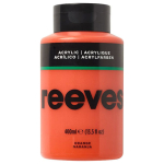 REEVES ACRYLIC PAINT 400 ML - ORANGE 8361150