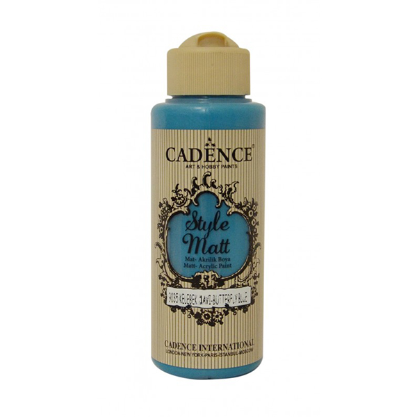 903500 CADENCE ACRYLIC PAINT STYLE MATT 120 ML. - BUTTERFLY BLUE 9035 - Image 1
