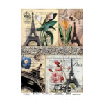 CADENCE DECOUPAGE RICE PAPER A4 - 370