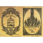 STAMPERIA DECOUPAGE RICE PAPER A4 - DFSA4119