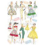 CALAMBOUR DECOUPAGE PAPER 48/33 CM - DGR 163