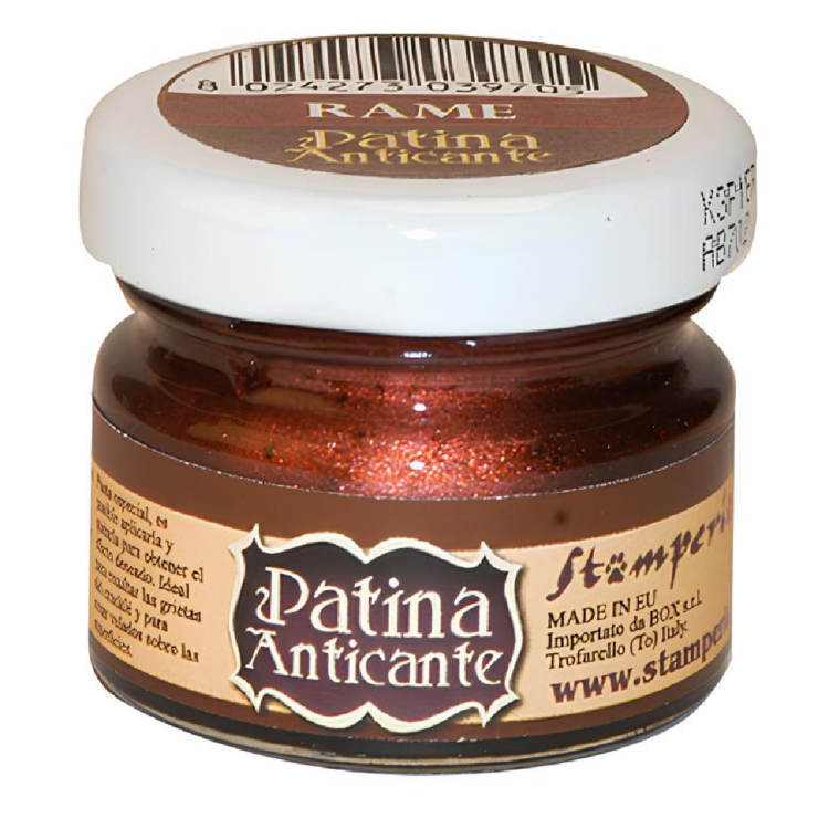 Rame STAMPERIA PATINA ANTICANTE 20 ML - ANTIQUE PATINA COPPER - Image 1