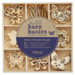 DOCRAFTS DECORATION ELEMENTS-FLOWER&BUTTERFLIES PMA 174695