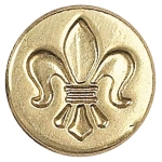 MANUSCRIPT DECORATIVE BRASS PRINTING COIN MSH727FLE