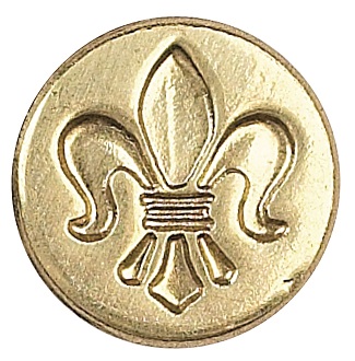msh727fle MANUSCRIPT DECORATIVE BRASS PRINTING COIN MSH727FLE - Image 1