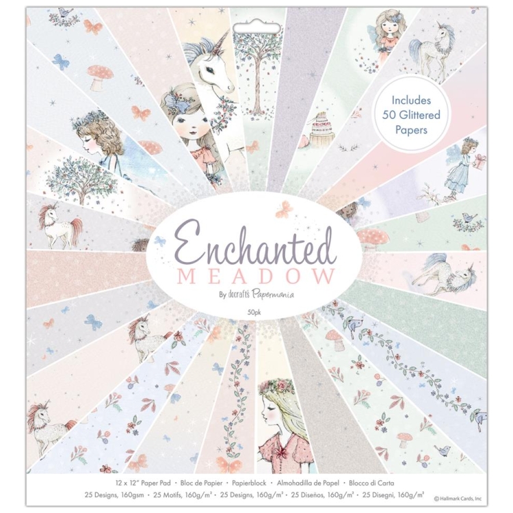 pma 160273 DOCRAFTS DESIGNER PAPER 30.5/30.5 CM ASSORTED-PMA 160273 - Image 1