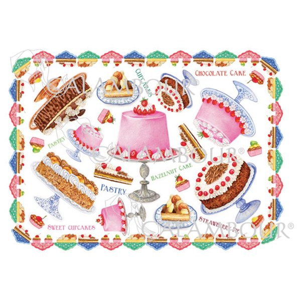_0114_DGR 150 CALAMBOUR DECOUPAGE PAPER 48/33 CM - DGR 150 - Image 1