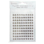 DP CRAFT CRYSTALS SELF-ADHESIVE 6 MM. 100 PCS. GRKR-014