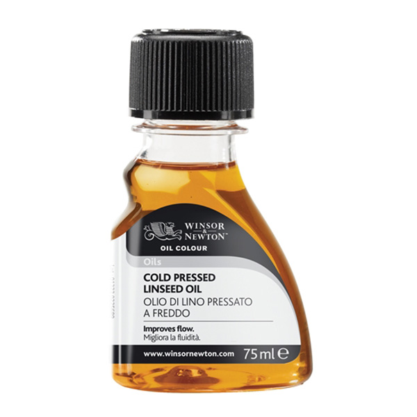 021747 W&N COLD PRESSED LINSEED OIL 75 ML - 3021747 - Image 1