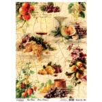 CADENCE DECOUPAGE RICE PAPER A4 - 035