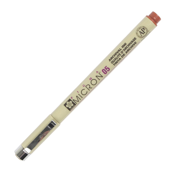 05 brown_ SAKURA PIGMA MICRON FINE PEN 05 BROWN - XSDK05#12 - Image 1