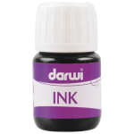 DARWI PERMANENT INK 30 ML. - BLACK 100
