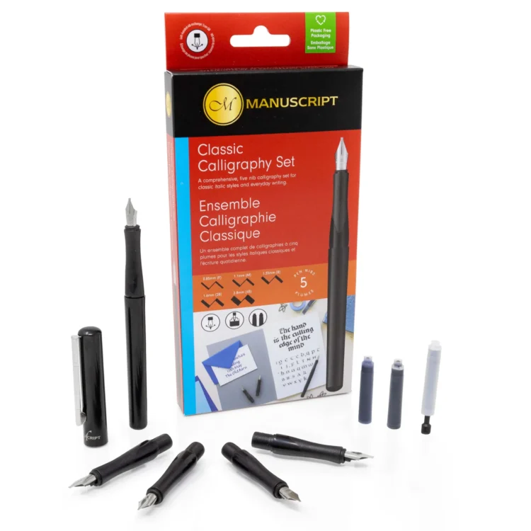 MANUSCRIPT CALLIGRAPHY SET CLASSIC WITH 5 PEPPERS MC 1186 - Image 2