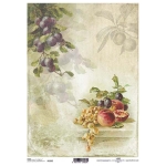 ITD COLLECTION DECOUPAGE RICE PAPER A4 - R1262