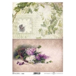 ITD COLLECTION DECOUPAGE RICE PAPER A4 - R1409