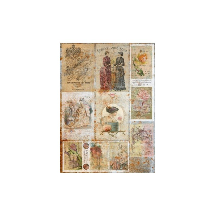 147324 CADENCE DECOUPAGE RICE PAPER A4 - 324 - Image 1