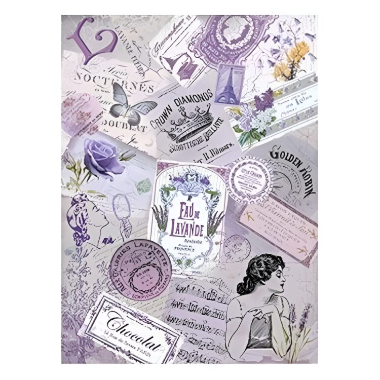 162200 CADENCE DECOUPAGE RICE PAPER A3 - 200 - Image 1