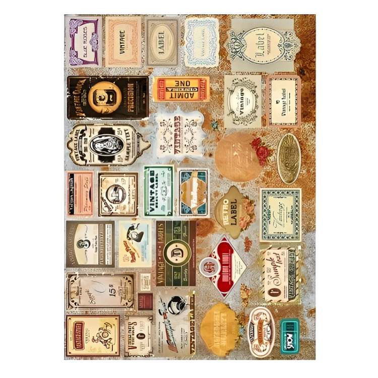 162322-142012 CADENCE DECOUPAGE RICE PAPER A3 - 322 - Image 1