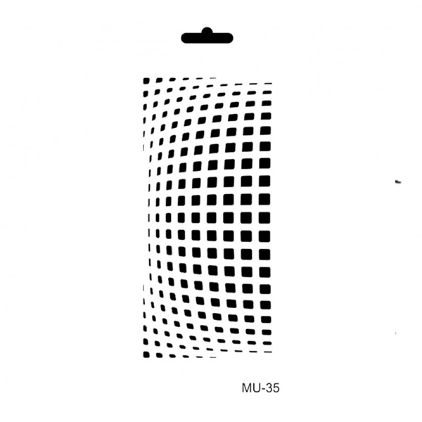 165035 CADENCE UNIVERSAL TEMPLATE 10/25CM. - MU-35 - Image 1